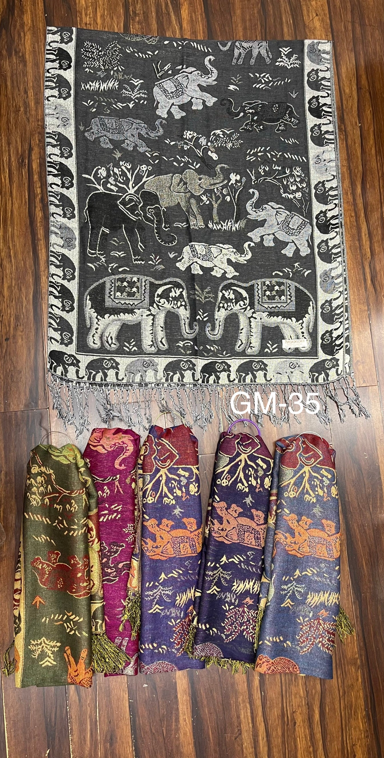 Metallic Pashminas