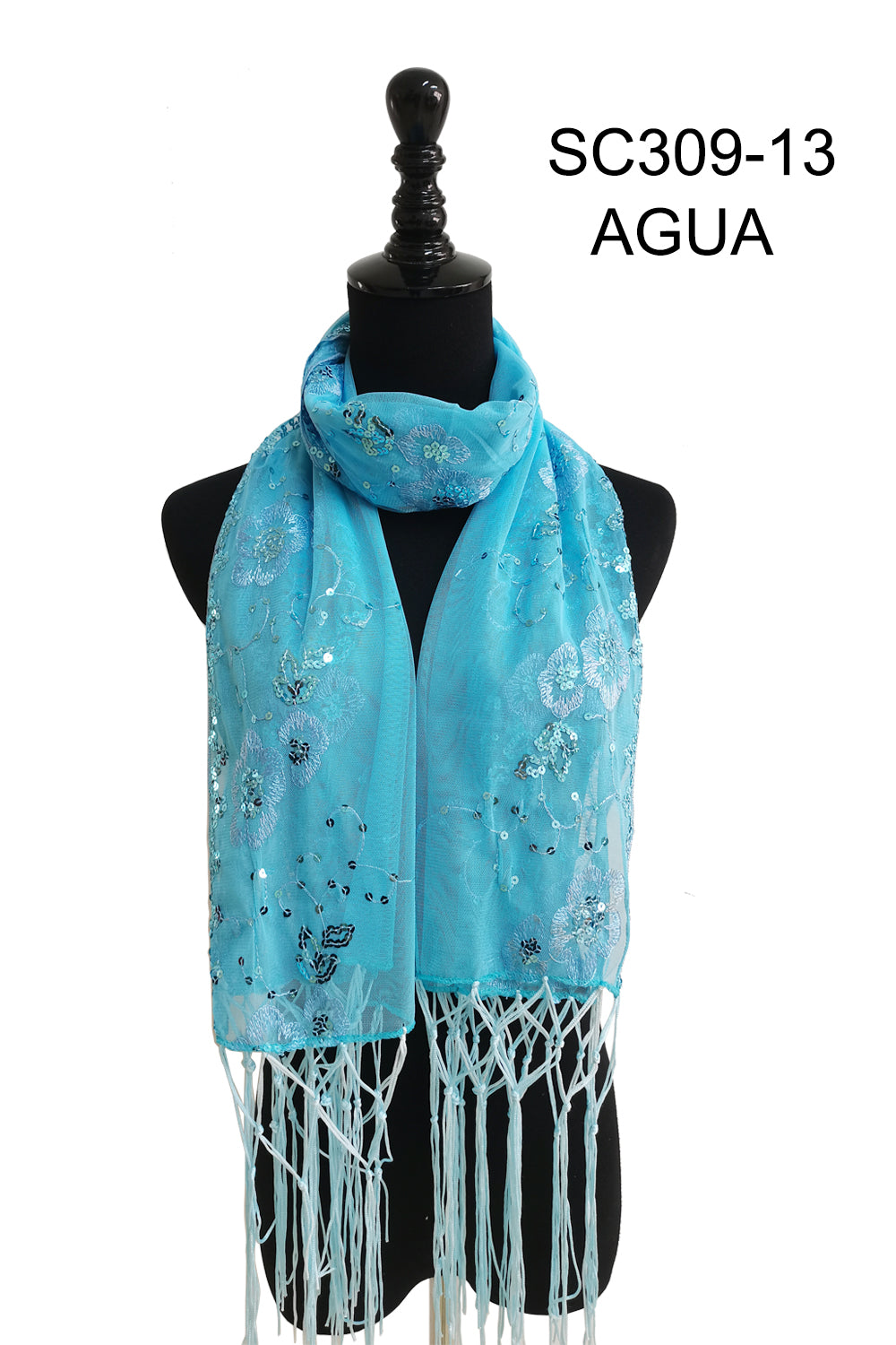 SEQUIN SCARVES