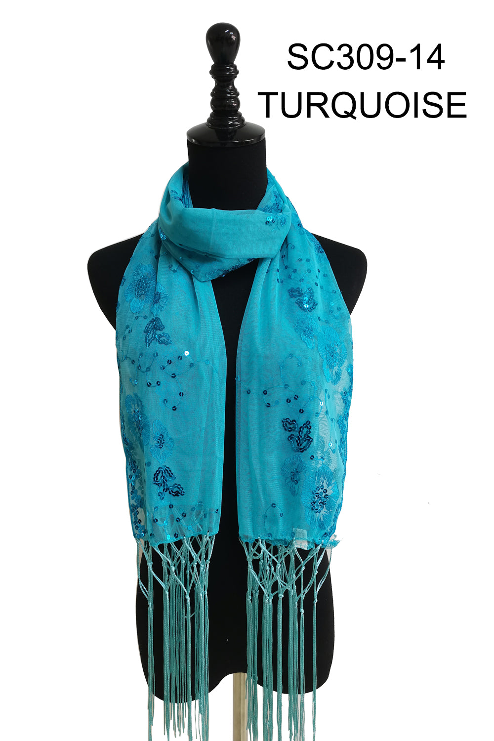 SEQUIN SCARVES