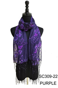 SEQUIN SCARVES