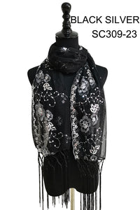 SEQUIN SCARVES