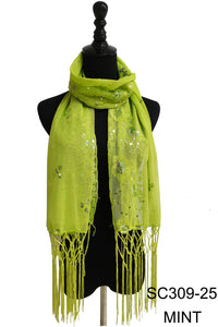 SEQUIN SCARVES