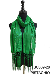 SEQUIN SCARVES