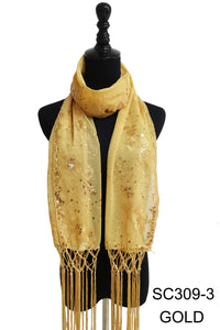 SEQUIN SCARVES