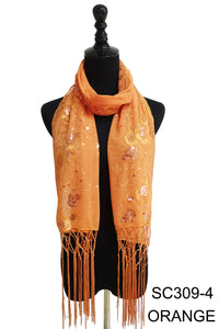 SEQUIN SCARVES